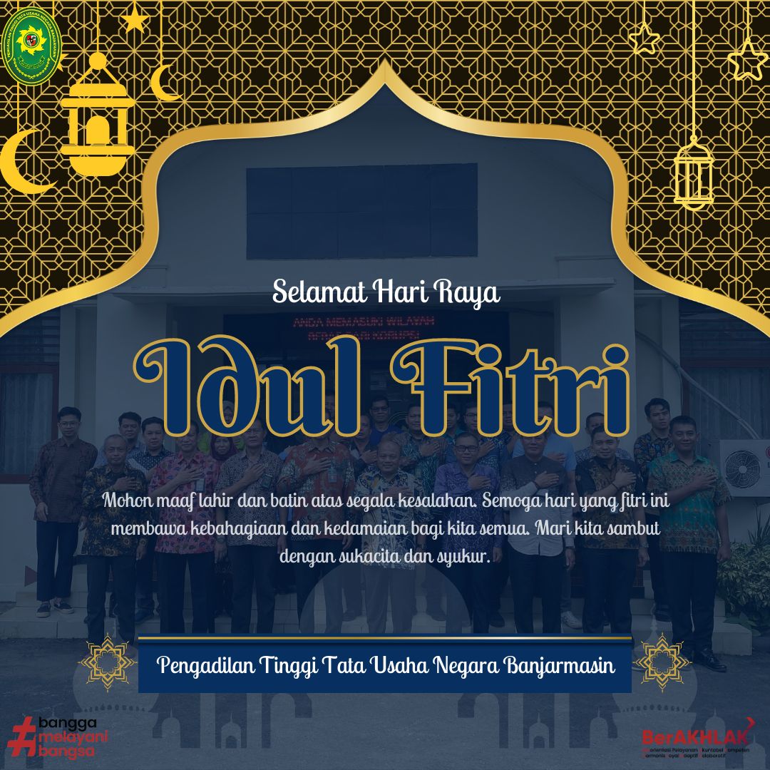 Selamat Hari Raya Idul Fitri 1 Syawal 1445 H